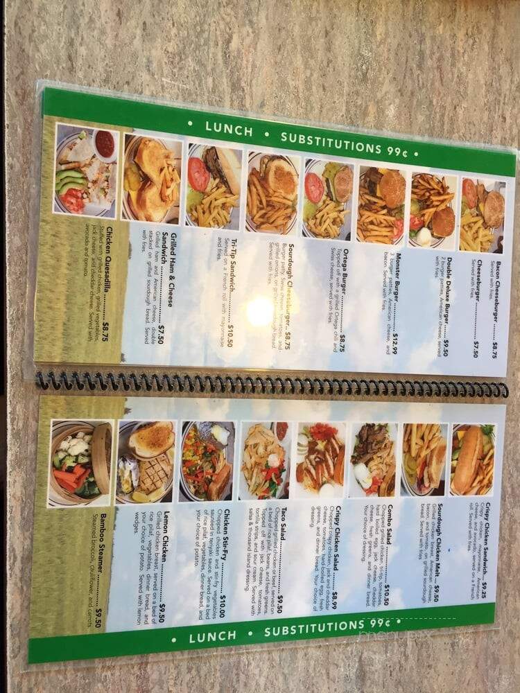 Generals Cafe & Grill - Delano, CA menu_pic