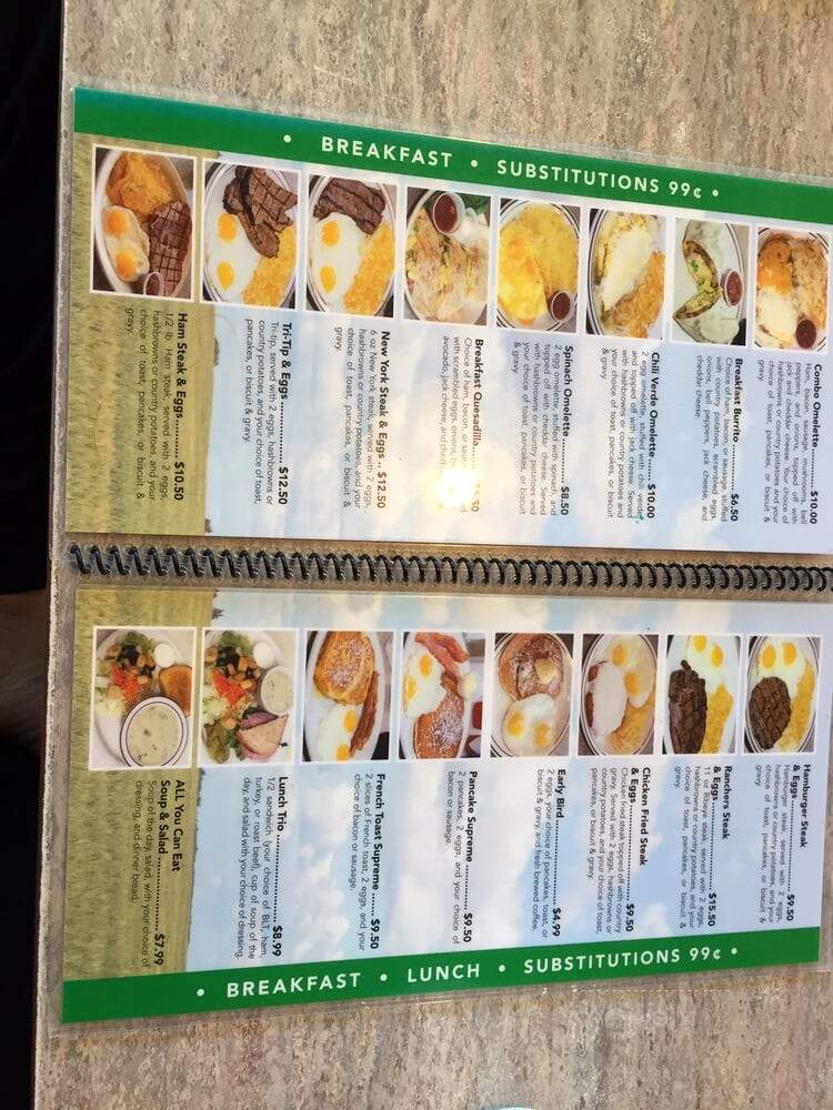 Generals Cafe & Grill - Delano, CA menu_pic