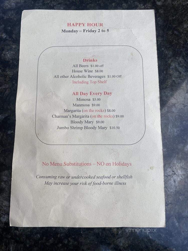Sea Fresh Seafood - Ojai, CA menu_pic
