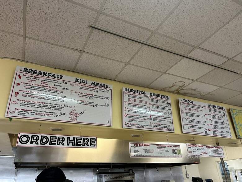 Burrito Express Mexican Food - Oxnard, CA menu_pic