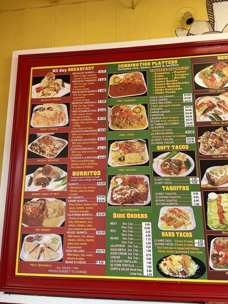 Lalo's - Ventura, CA menu_pic