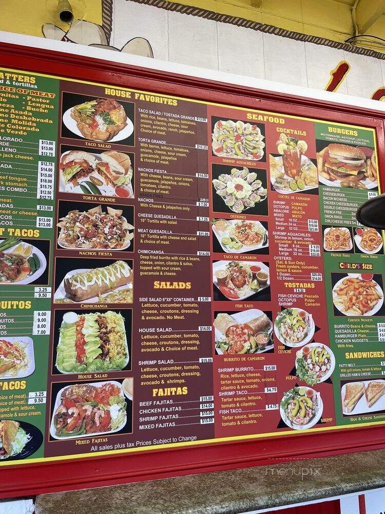 Lalo's - Ventura, CA menu_pic