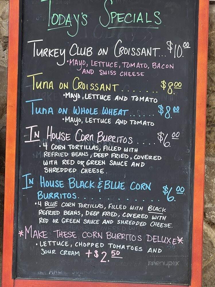 Summit - Santa Paula, CA menu_pic