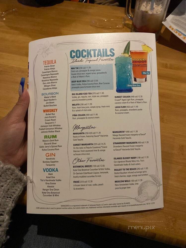 Islands Restaurant - Santa Clarita, CA menu_pic