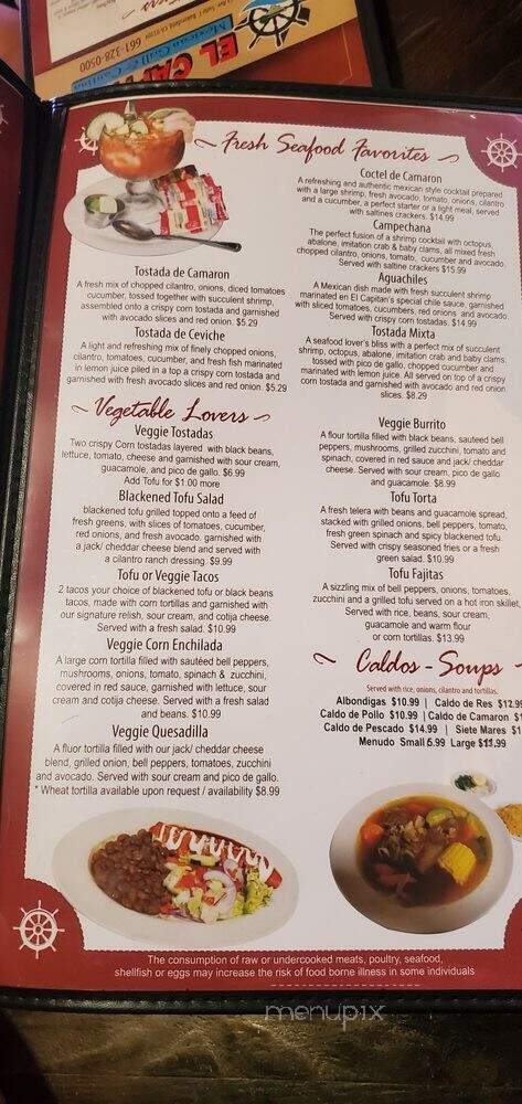 Anita's Mexican Grill - Bakersfield, CA menu_pic