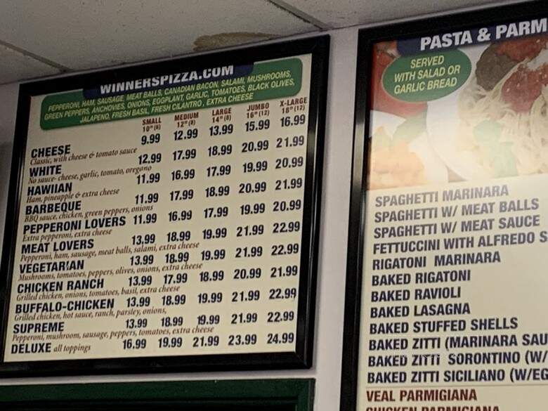 Winner's Pizza - Thousand Oaks, CA menu_pic