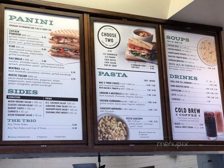 Corner Bakery Cafe - Westlake Village, CA menu_pic