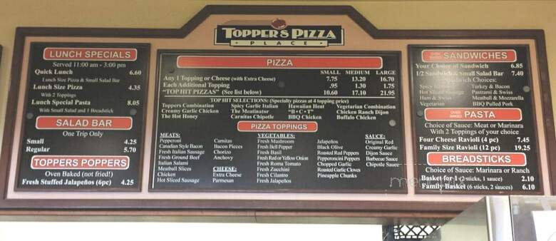 Toppers Pizza Place - Thousand Oaks, CA
