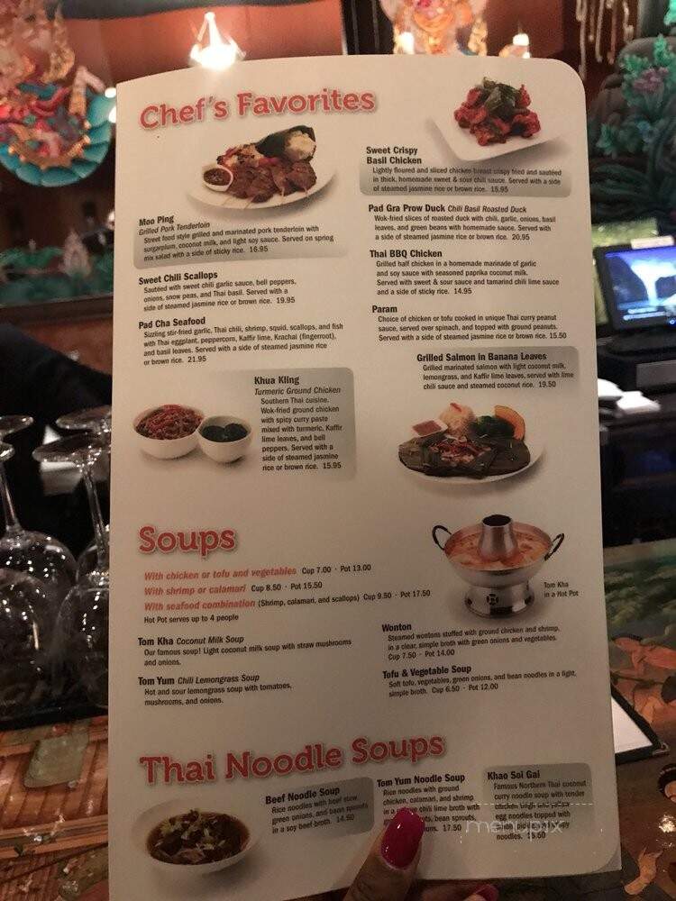 Thai Palace - San Luis Obispo, CA menu_pic
