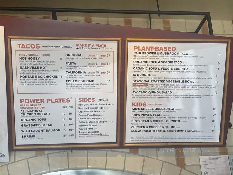Sharky's Woodfire Mexican Grll - Ventura, CA menu_pic