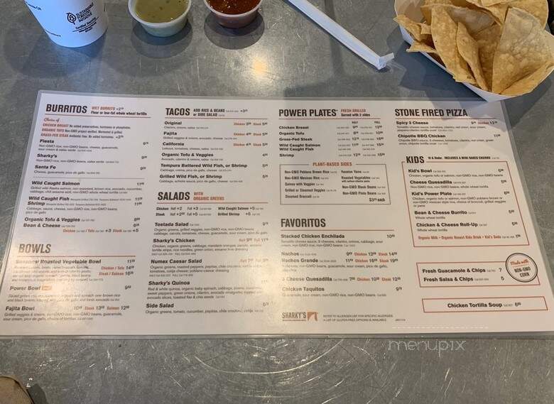 Sharky's Simi - Simi Valley, CA menu_pic