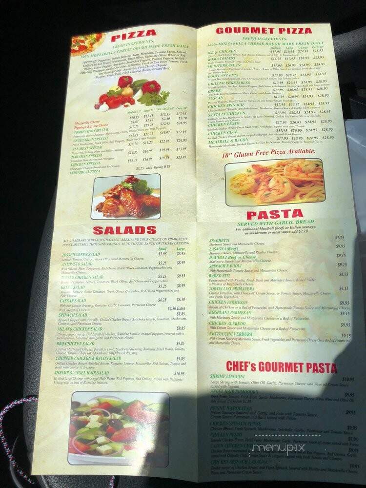 Pizza Dimarco - Valencia, CA menu_pic
