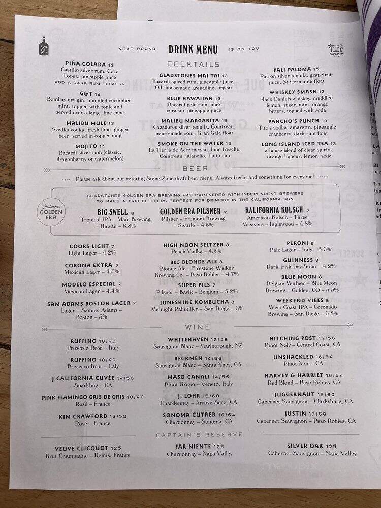 Seaview Restaurant - Pacific Palisades, CA menu_pic