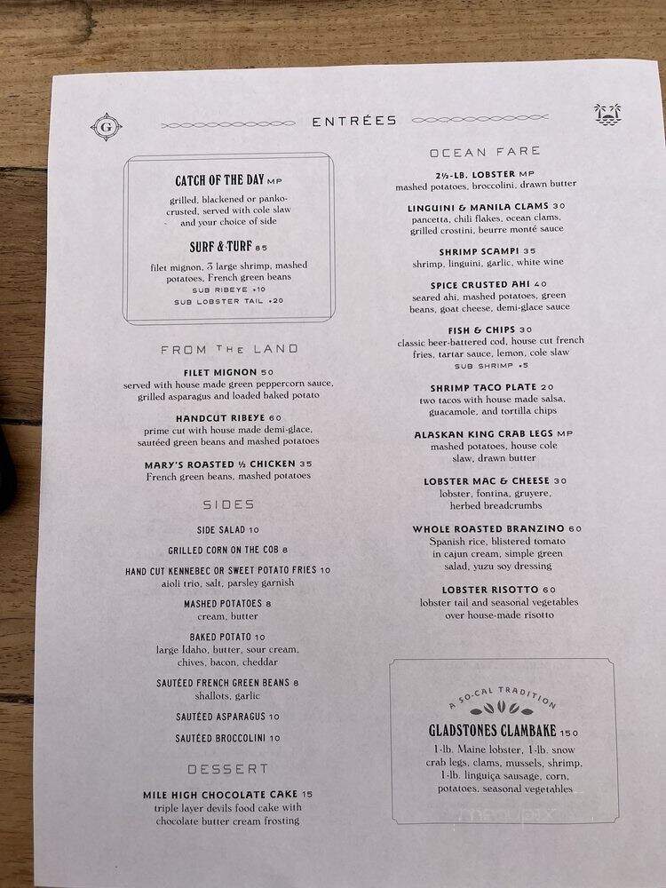 Seaview Restaurant - Pacific Palisades, CA menu_pic