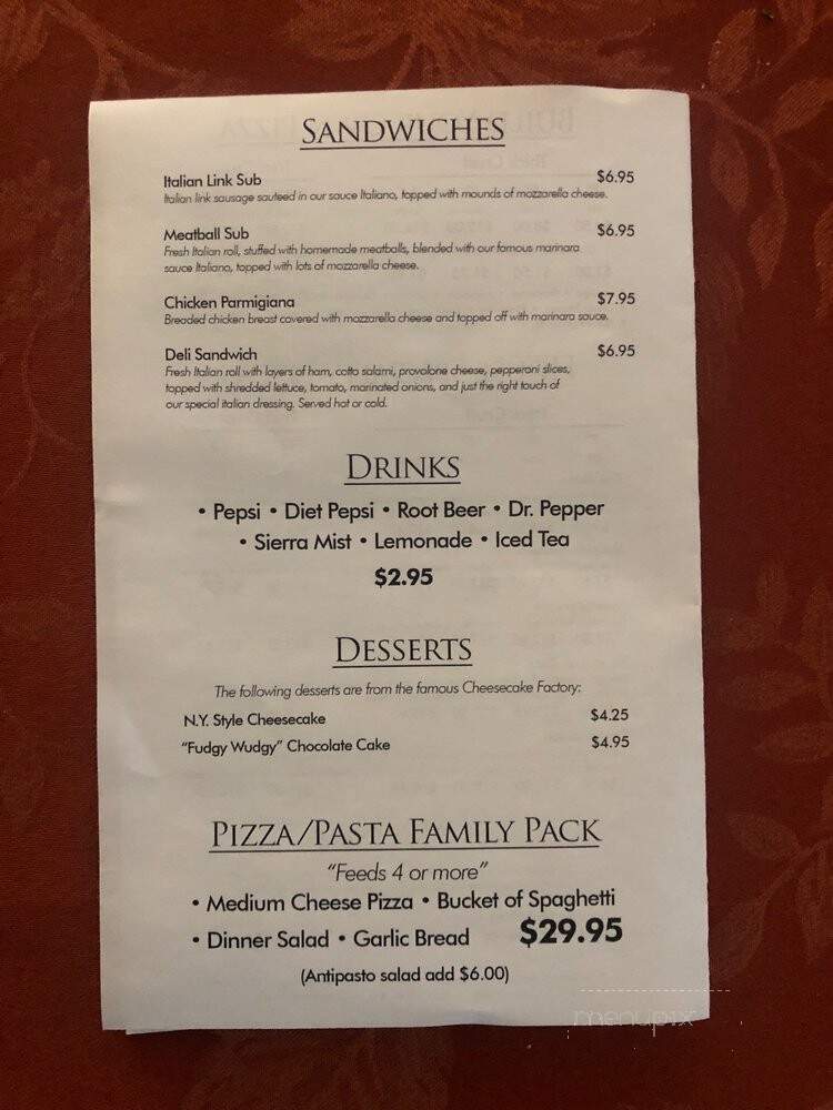 Numero Uno Pizza Pasta & More - Saugus, CA