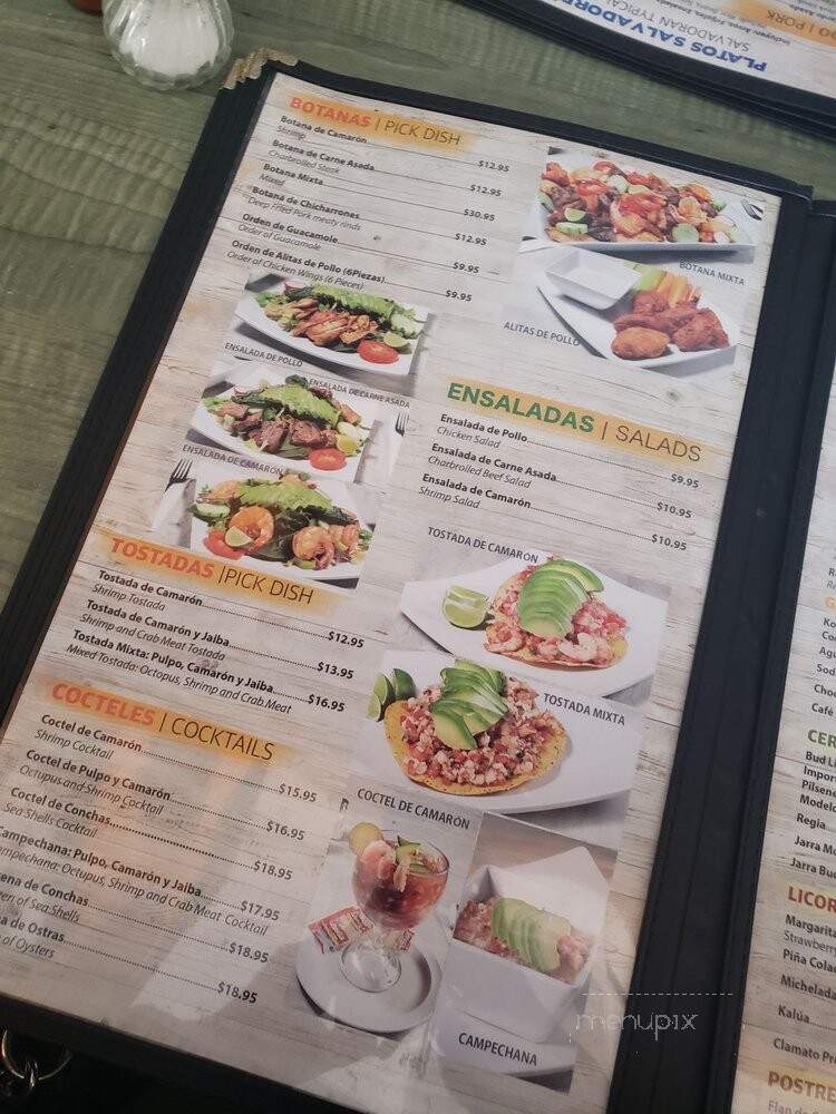Jaltepec Restaurant - Canoga Park, CA menu_pic