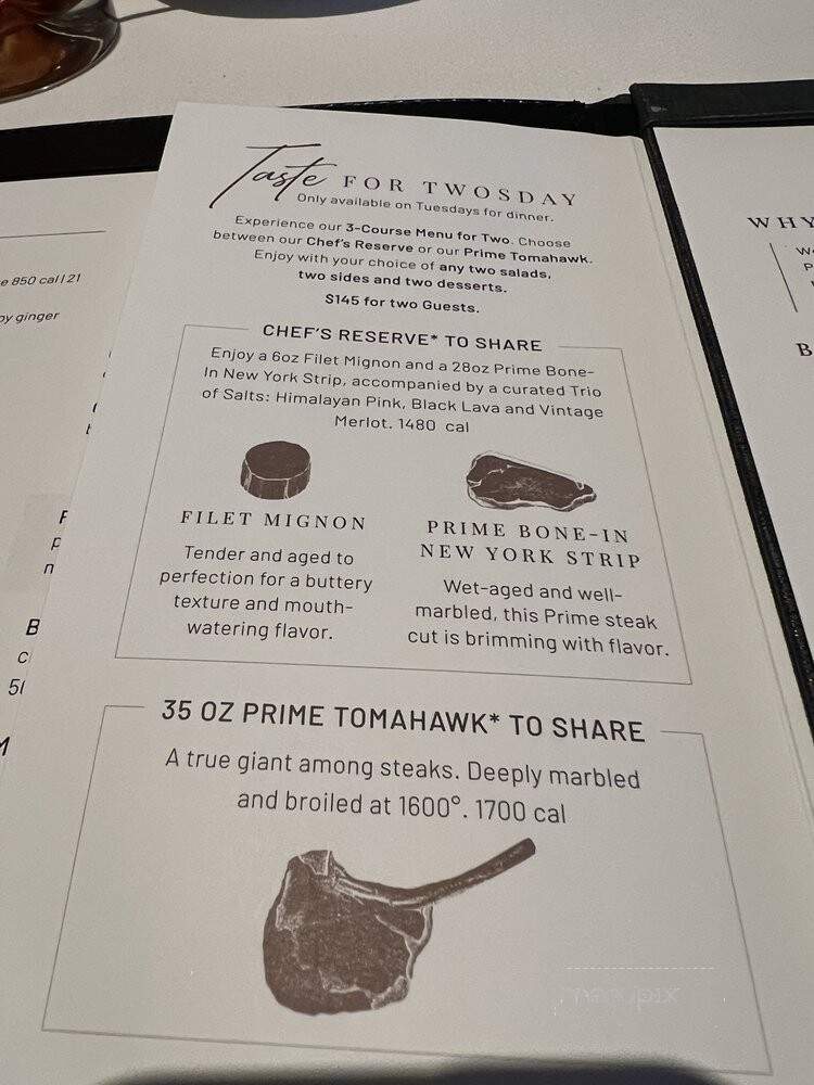Fleming's Prime Steakhouse - Woodland Hills, CA menu_pic