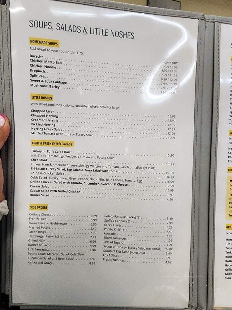 Mort's Delicatessen & Restaurant - Tarzana, CA menu_pic