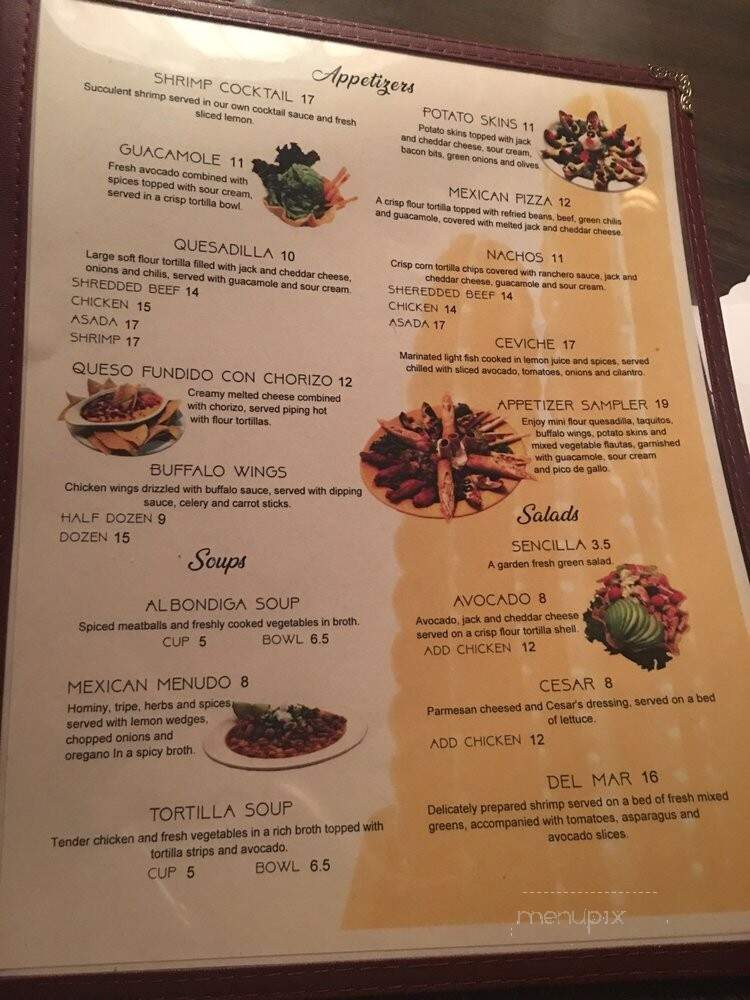 Las Hadas Mexican Restaurant - Northridge, CA menu_pic