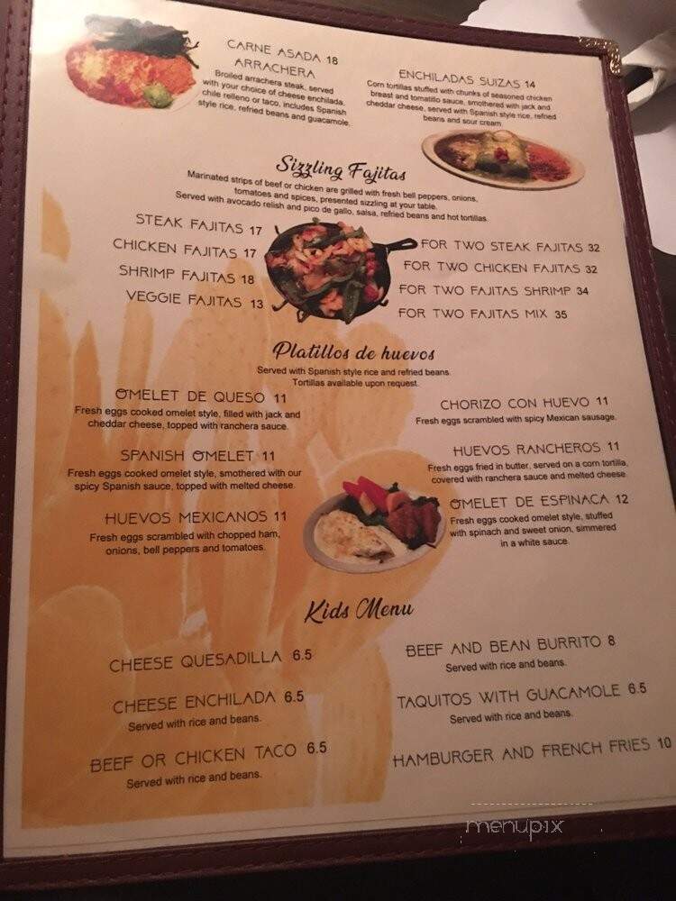 Las Hadas Mexican Restaurant - Northridge, CA menu_pic