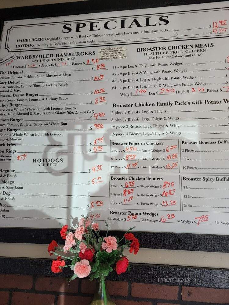 Ocean Park Pizza - Santa Monica, CA menu_pic