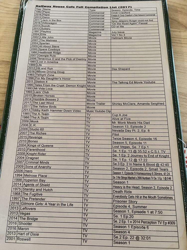 Half Way House Cafe - Santa Clarita, CA menu_pic