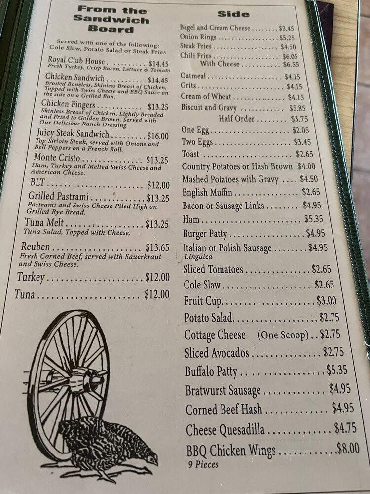 Half Way House Cafe - Santa Clarita, CA menu_pic