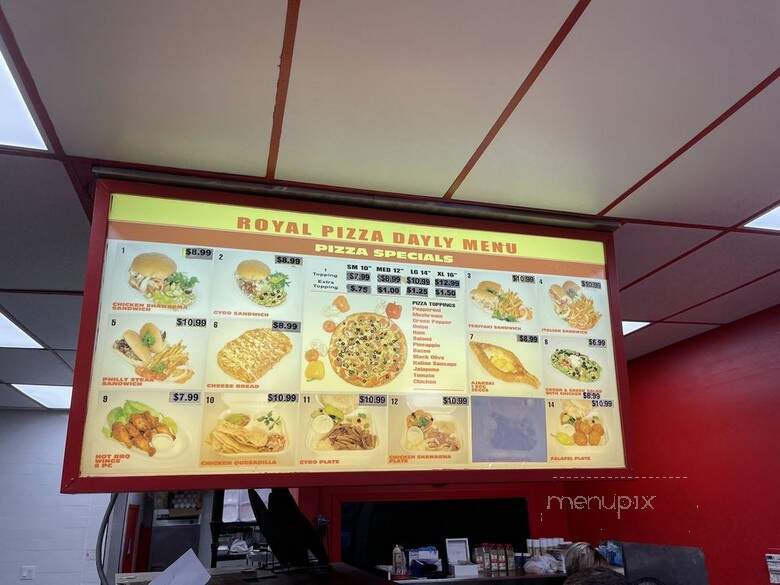 Royal Pizza - Van Nuys, CA menu_pic