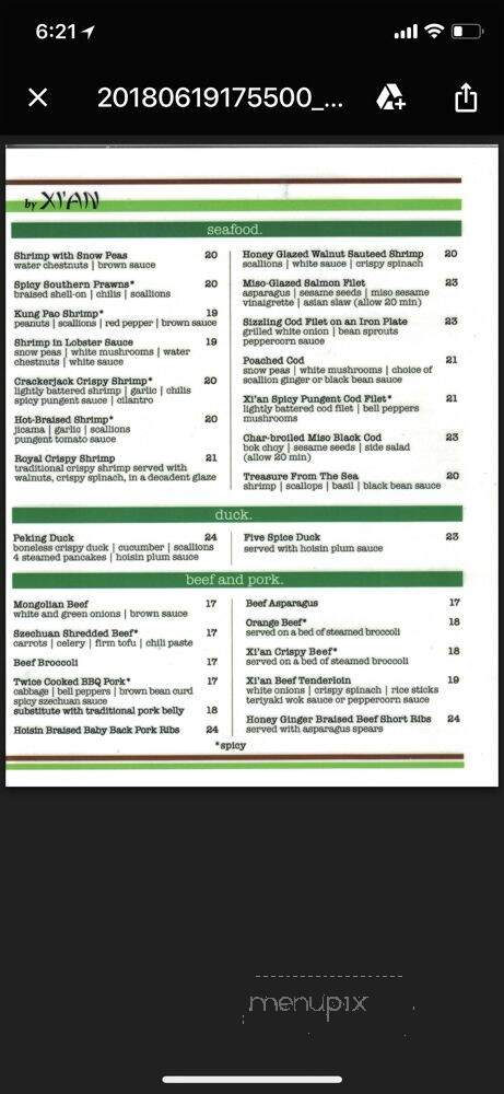 Le Chine Wok 1 Bel Air - Los Angeles, CA menu_pic