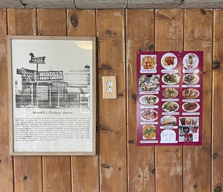 Wendill's Restaurant - Pacoima, CA menu_pic