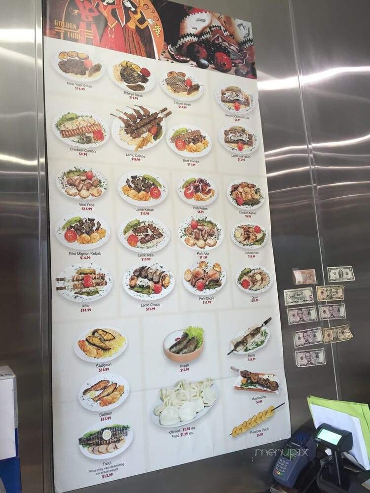 Golden Fork Restaurant 2 - Van Nuys, CA menu_pic