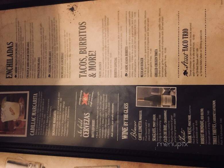 El Torito Mexican Grill - Redondo Beach, CA menu_pic