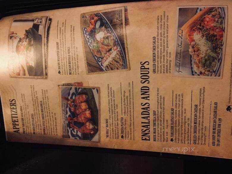 El Torito Mexican Grill - Redondo Beach, CA menu_pic