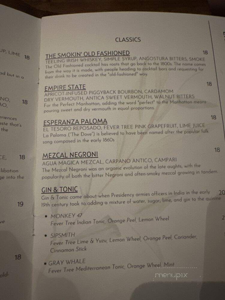 Under The Canape - North Hollywood, CA menu_pic