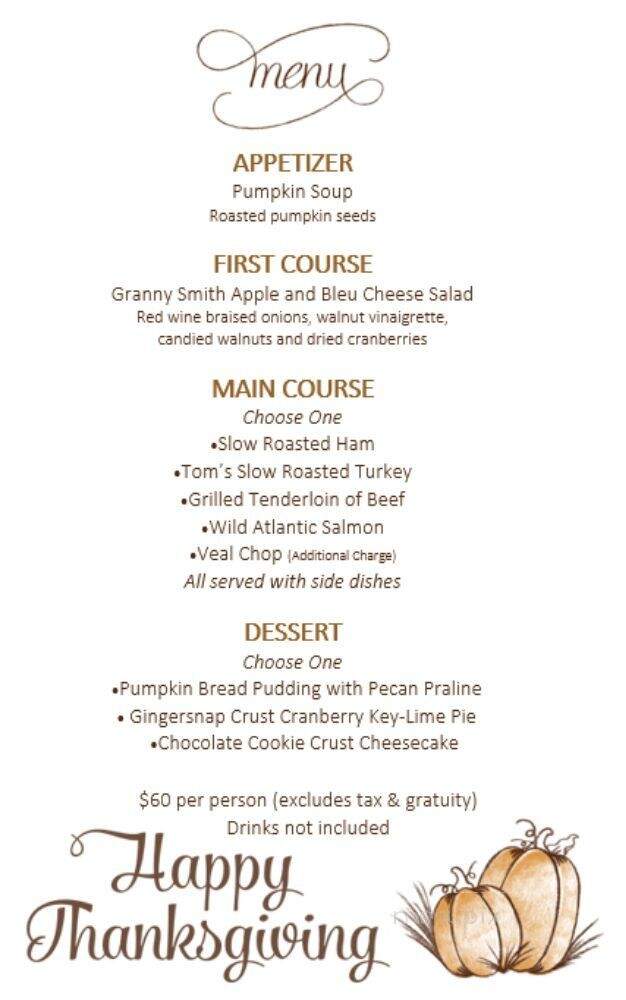 L'Etoile Restaurant - West Hollywood, CA menu_pic