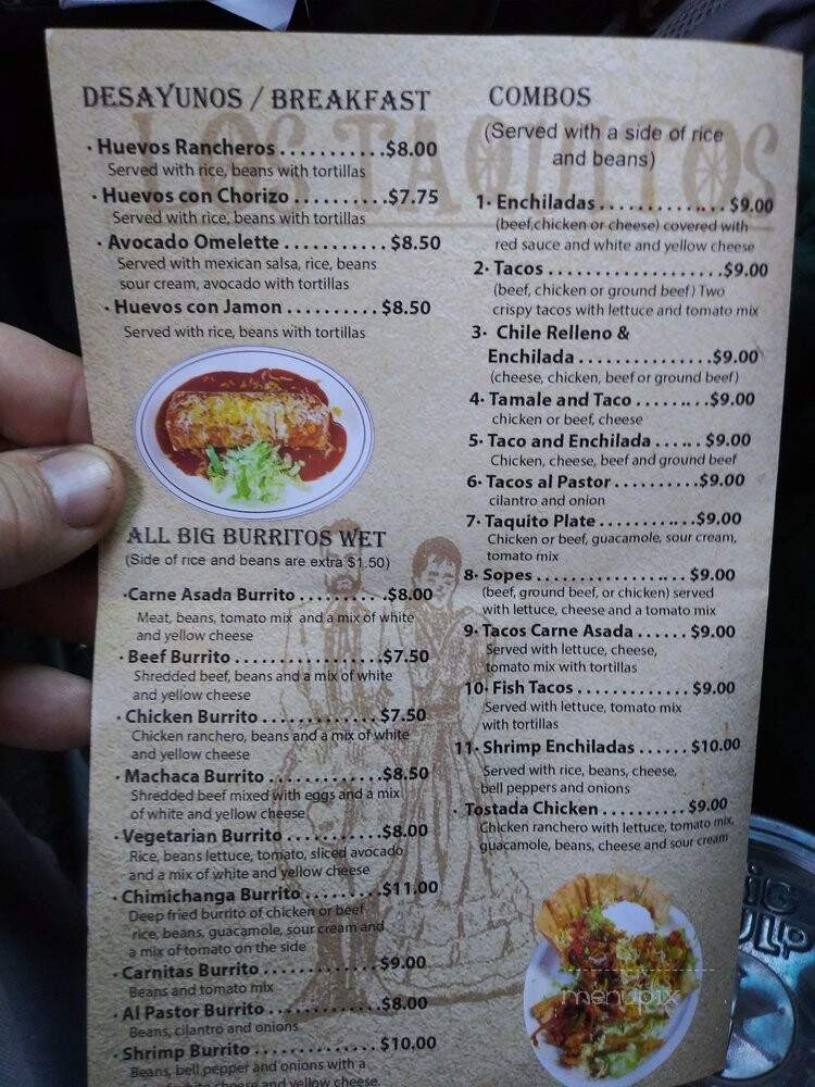 Los Taquitos - Inglewood, CA menu_pic