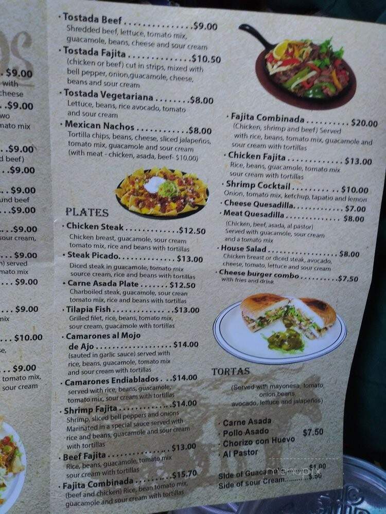 Los Taquitos - Inglewood, CA menu_pic