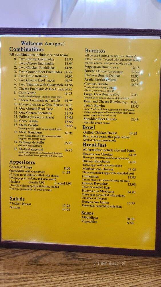 Zacatecas Restaurant - Hawthorne, CA menu_pic