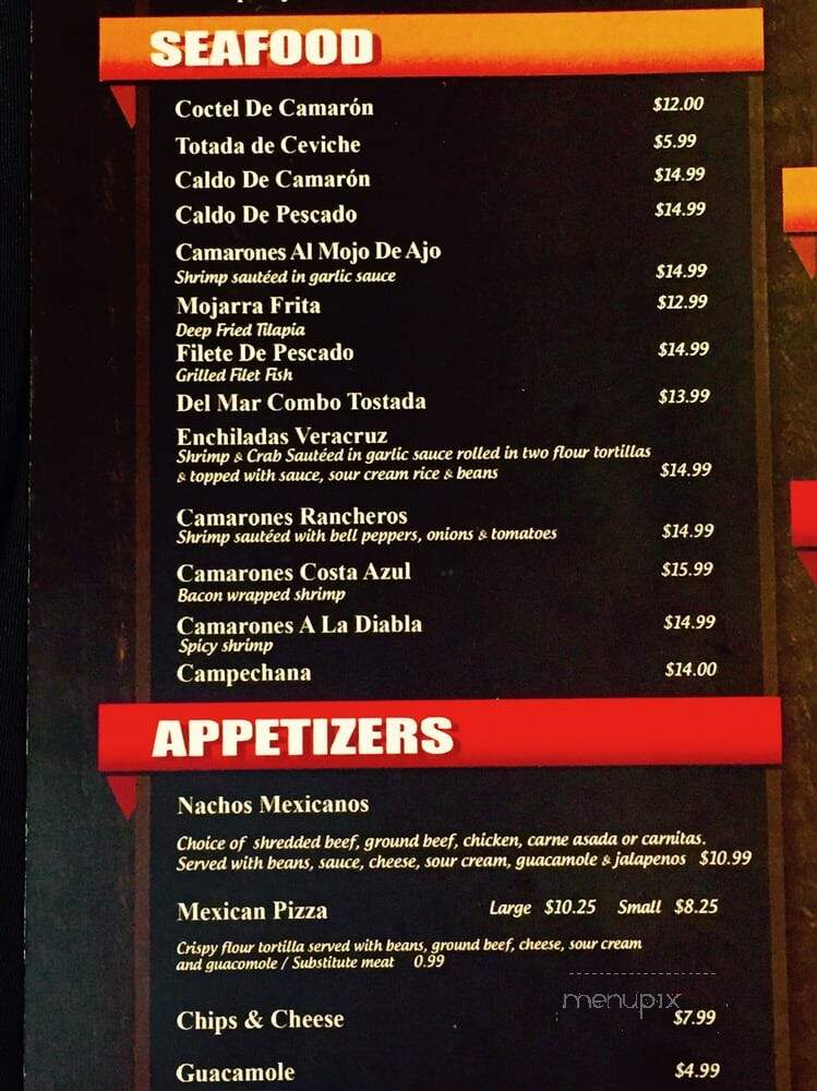 Rauls Taco - Hawthorne, CA menu_pic