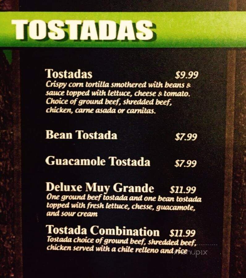 Rauls Taco - Hawthorne, CA menu_pic