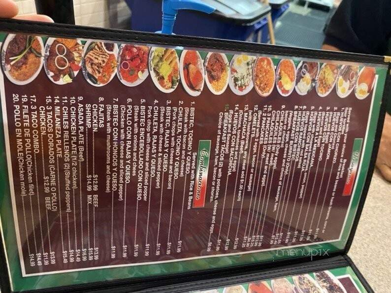 Las Ranas Cafe Restaurant - Los Angeles, CA menu_pic