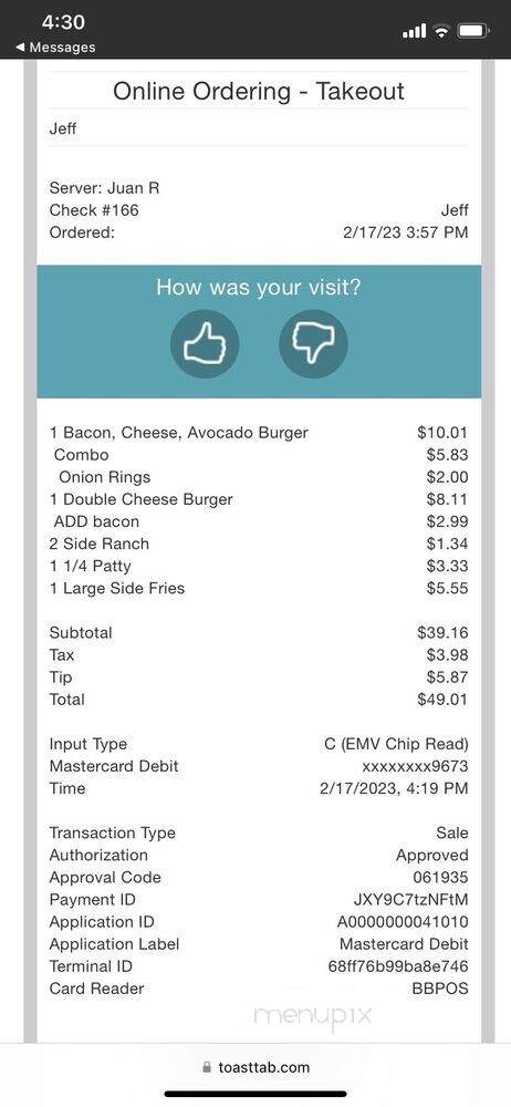 Piggies Char-Burgers - Hawthorne, CA menu_pic