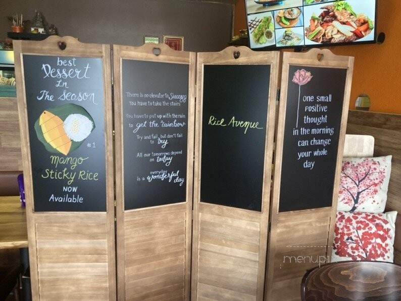 My Thai Restaurant - Sunland, CA menu_pic