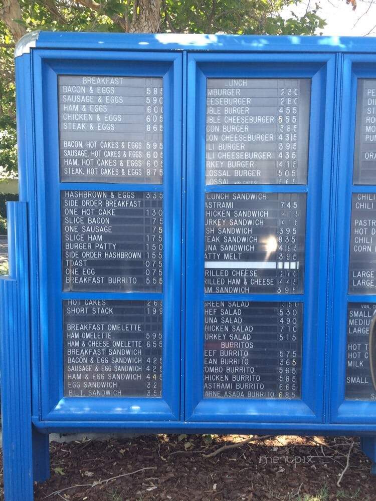 Astro Burgers - Inglewood, CA menu_pic