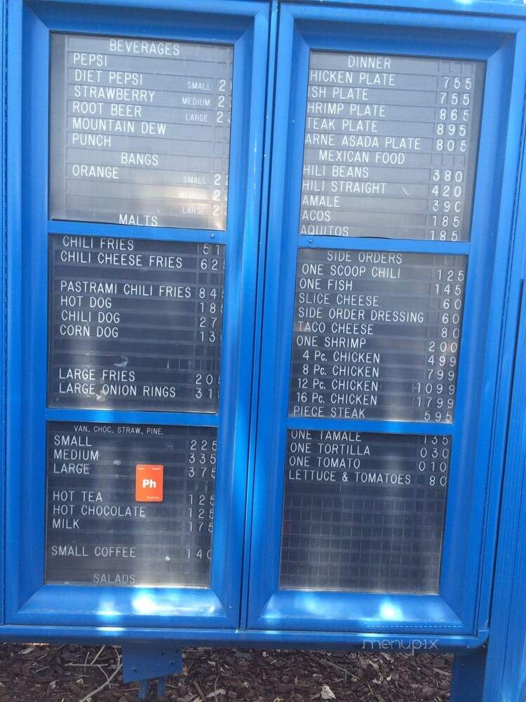 Astro Burgers - Inglewood, CA menu_pic