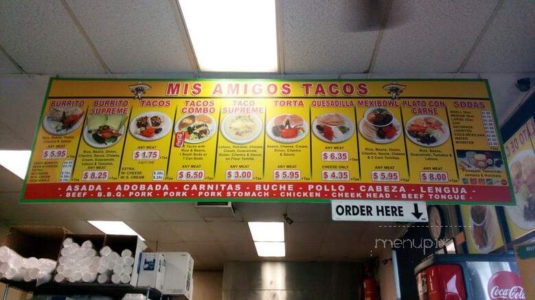 Amigos Taco - Hawthorne, CA menu_pic