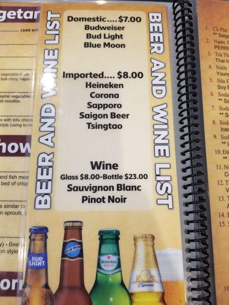 Saigon Dish - Lawndale, CA menu_pic