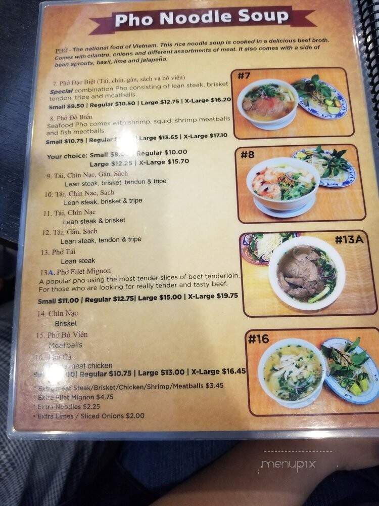 Saigon Dish - Lawndale, CA menu_pic