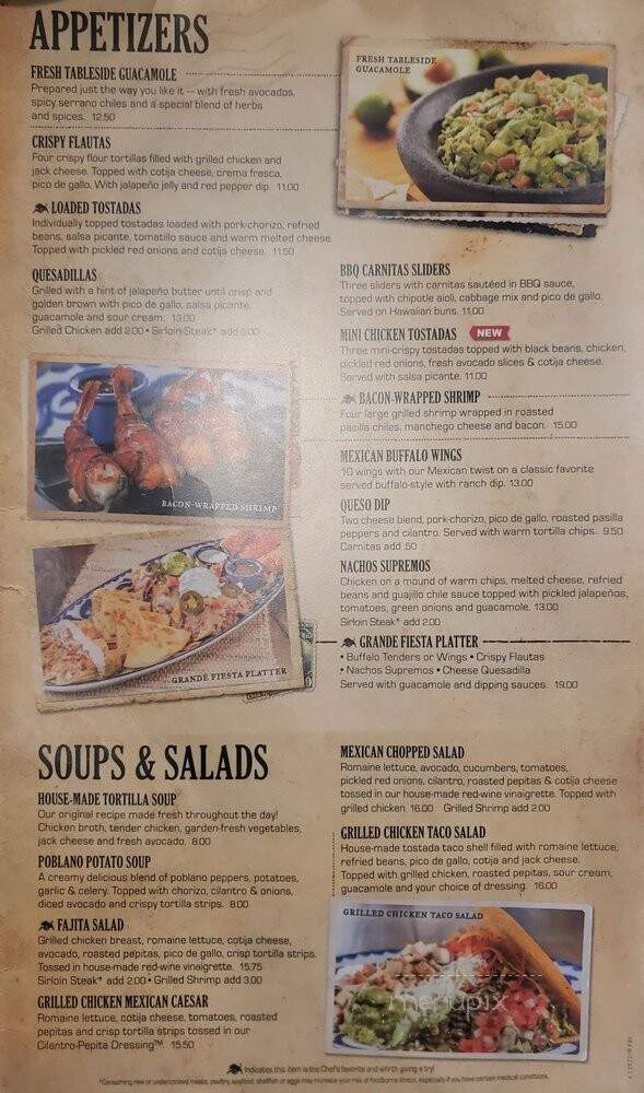 El Torito Mexican Grill - Hawthorne, CA menu_pic