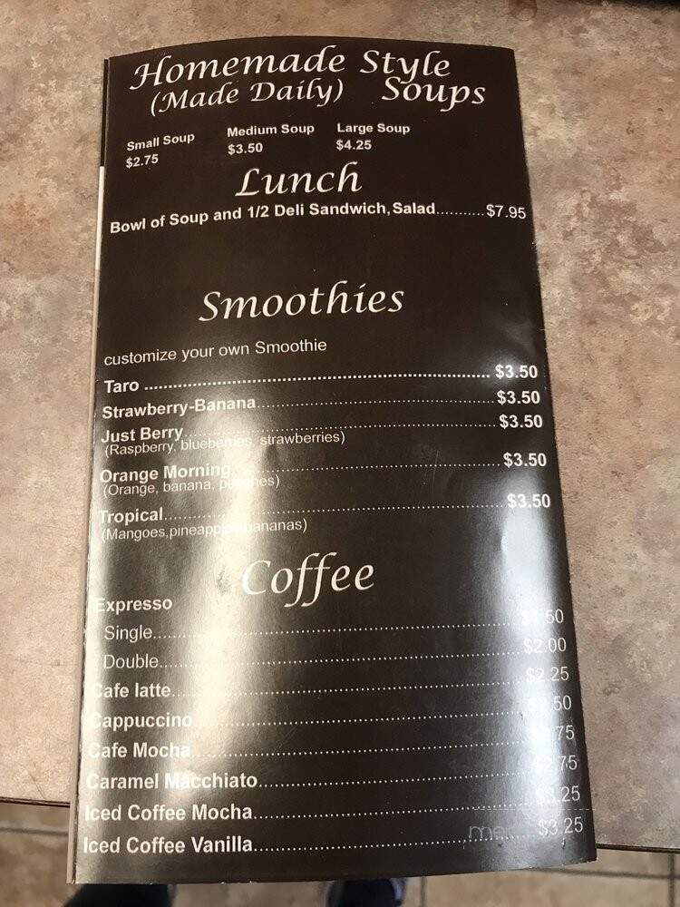 Barham Plaza Deli - Los Angeles, CA menu_pic